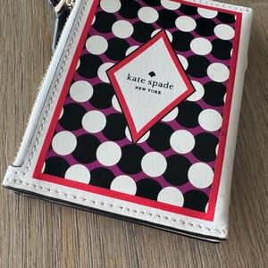 Kate Spade Polka Dot Card Holder Perfect Condition